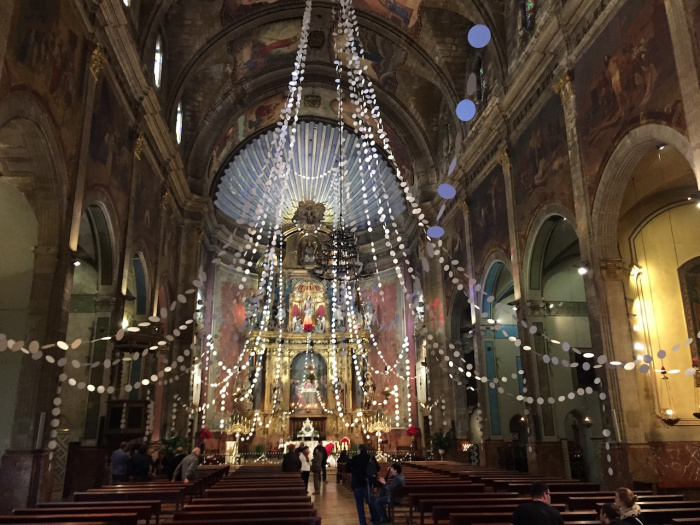 In der Kirche von Pollenca 31.12.2015
