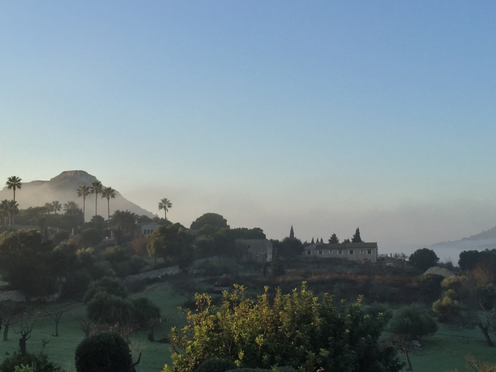 Morgenstimmung bei Alcudia, 31.12.2015