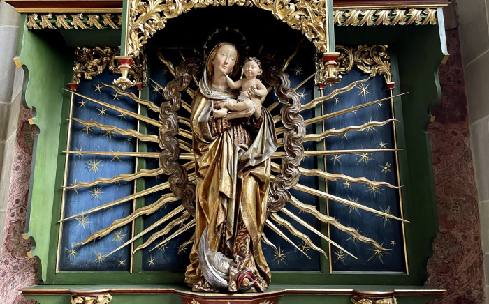 Seitenaltar im St. Nikolaus Münster Überlingen